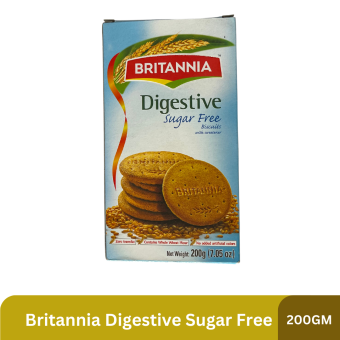 Britannia Digestive Sugar Free 200gm
