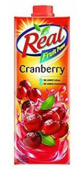 Real Juice Cranberry 1ltr